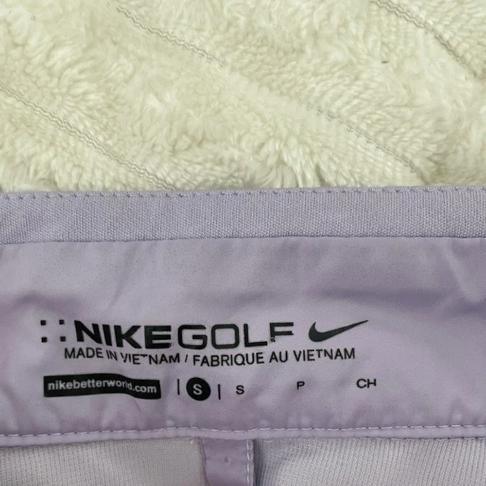 Nike Golf Womens S Windbreaker Pullover 1/4 Zip Reflective Purple Golf Running